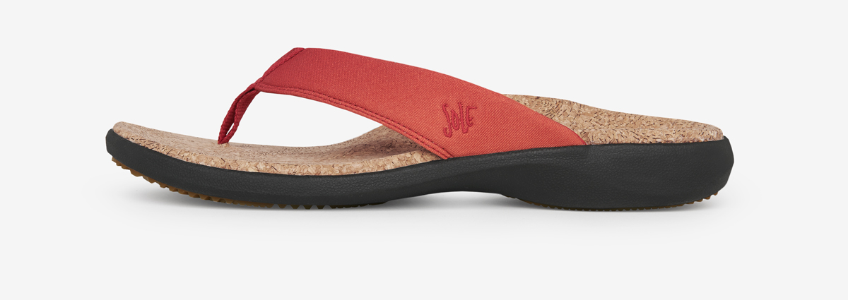 sole cork flip flops